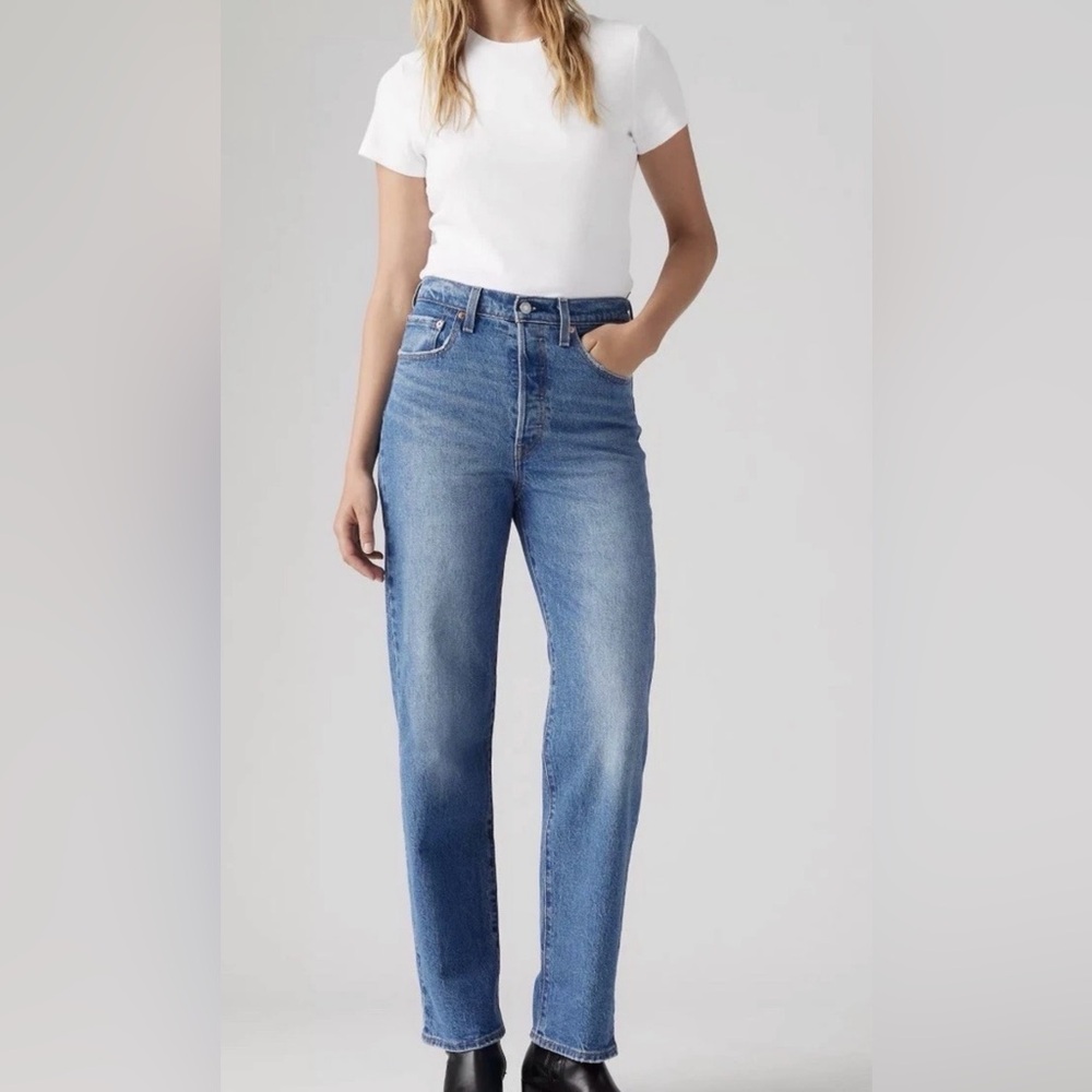 Levi's® Premium RIBCAGE STRAIGHT ANKLE WOMEN'S JEANS size 32 x 32